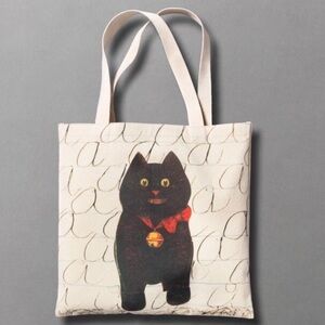Black Cat Tote Bag John Derian